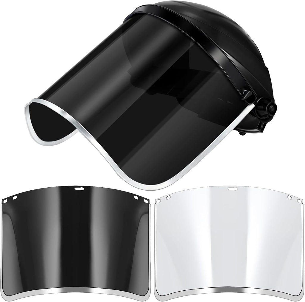 Amylove Safety Tinted Face Shield for Grind and Cutting Lightweight Protective