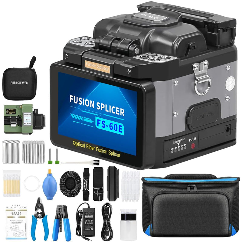 Fiber Fusion splicer FS-60E Fully Automatic Intelligent 6-Motor Fusion splicer