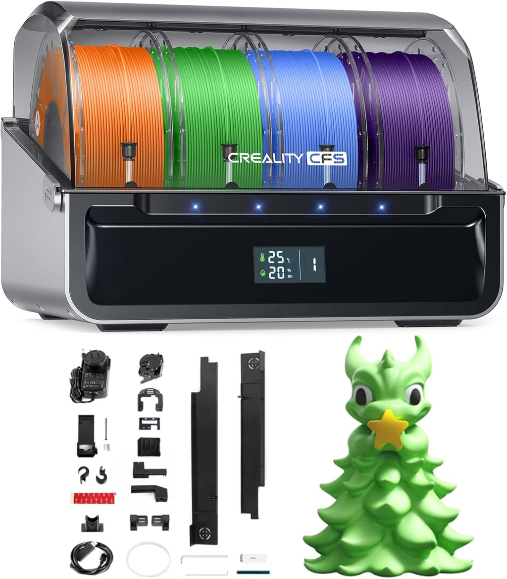 Official Creality K1 Series CFS Upgrade Kit with CFS, Multicolor Printing