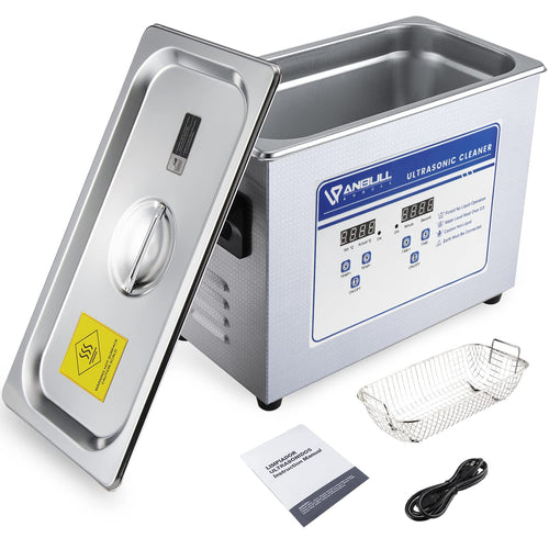 Anbull 15L/4Gal 360W Professional Ultrasonic Cleaner Machine with 304 Stainless