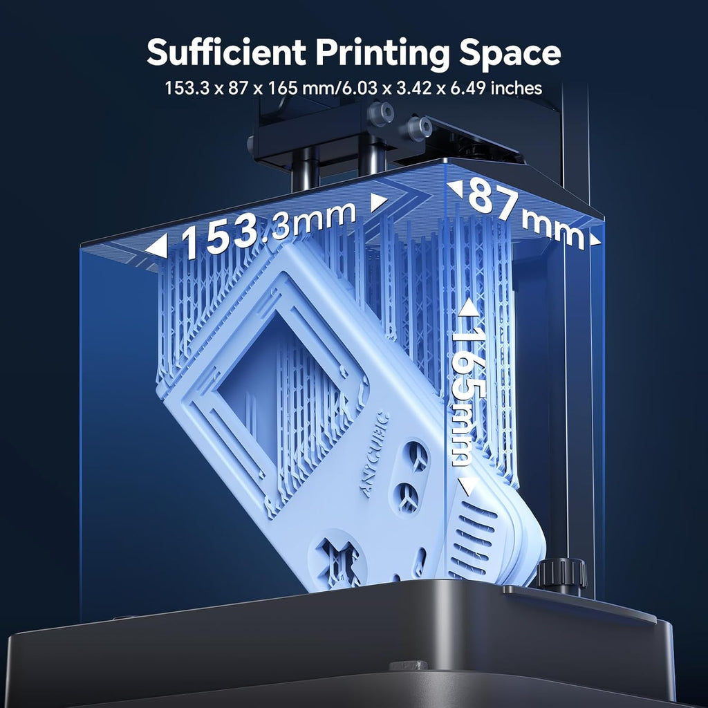ANYCUBIC Photon Mono 4 10K Resin 3D Printer, 7'' HD Mono LCD Screen, Power Off